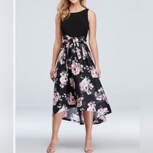 Black Floral Dress